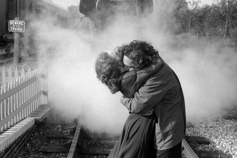 Maria & Christophe in the Brief Encounter Shoot, 1988.